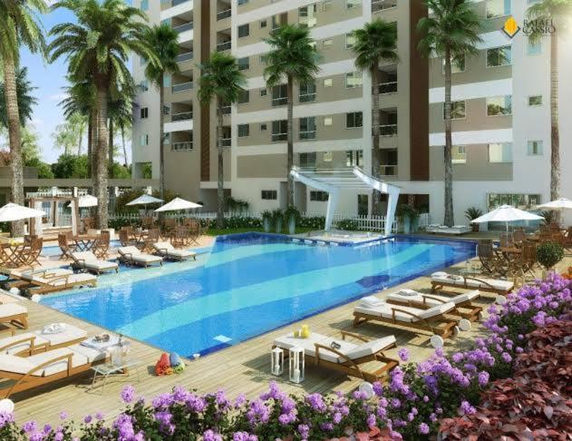 Aptos Em Home Club Frente Mar Com Area De Lazer Completa Penha  Exterior foto